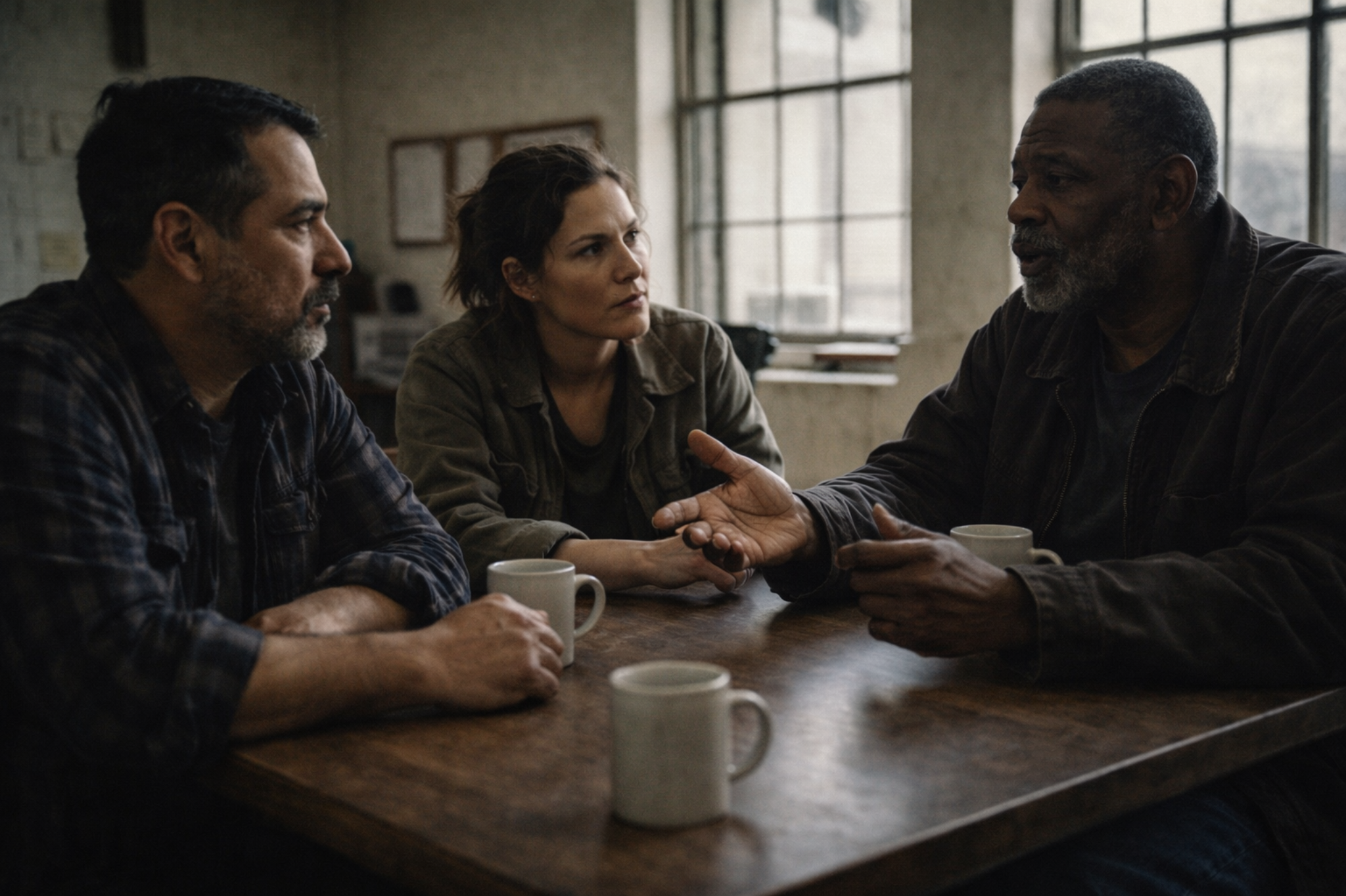 Veterans in conversation